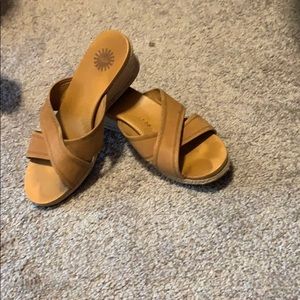 Ugg sandals wedge
